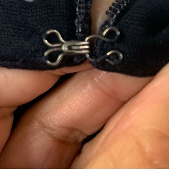 TALBOTS Refined Ponte Flounce Midi Fluted Sleeves
& Hem Dress - Picture 9 of 10